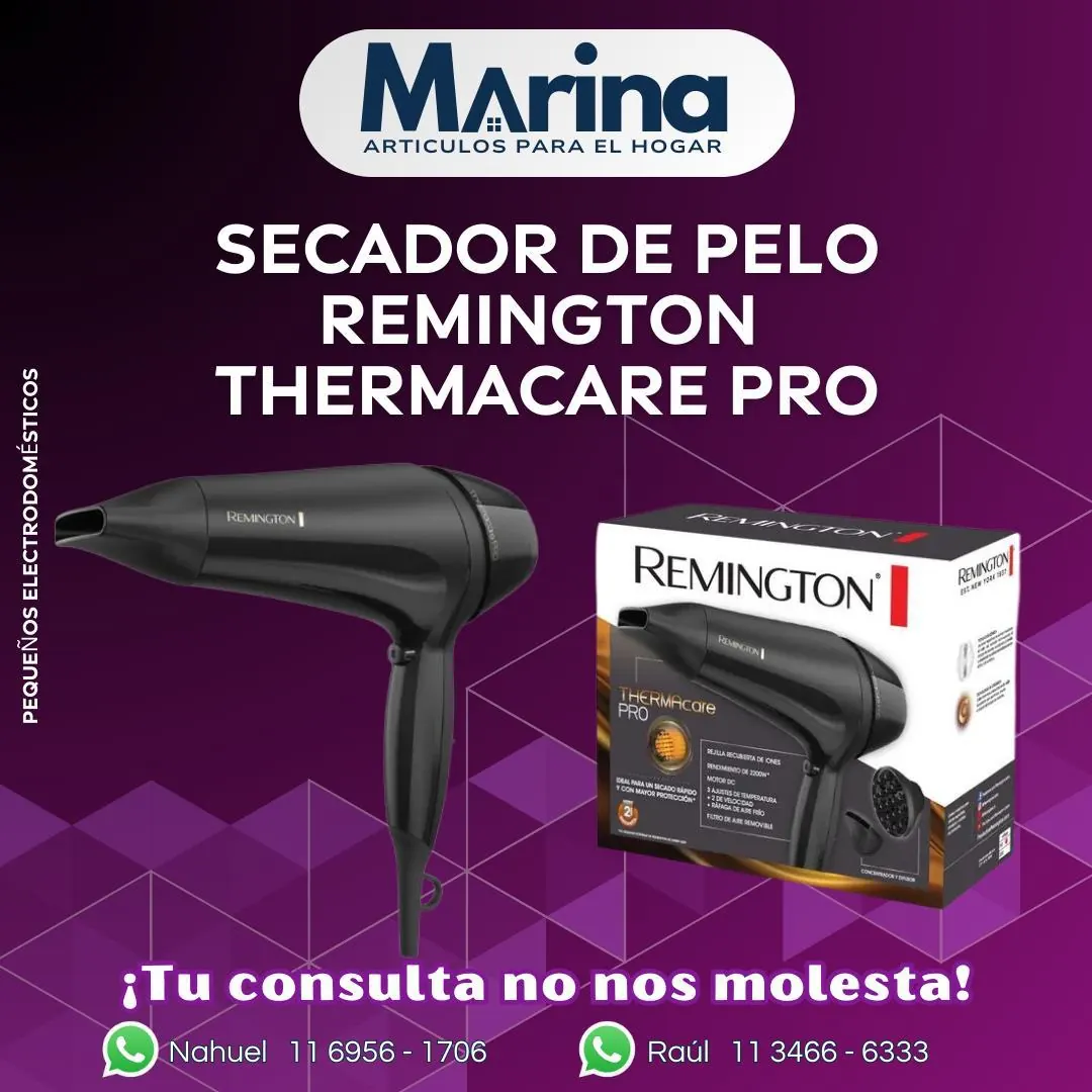 Secador de Pelo Remington Thermacare Pro